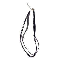AussieSuperStore Jewellery Making Supplies Black JF Necklace and Clasp Ribbon 42cm (in 3 colors) JF Necklace and Clasp Ribbon 42cm | Jewellery Making Accessories 9323823121716 JF804